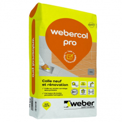 Colle Webercol Pro Gris 25kg