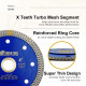 DISQUE DIAMANT X-MESH 115MM