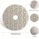 DISQUE DE POLISSAGE DIAMANT 100MM STEP 1 2 3